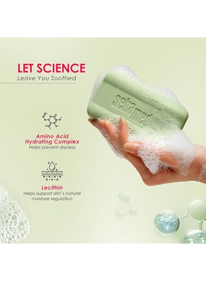 Sebamed Cleansing Bar for sensitive skin 100 gm |pH 5.5| soap free moisturizing bathing bar | vitamins & amino acids l phthalates SLS & parabens free l Clinically proven l Dry skin - Image 4
